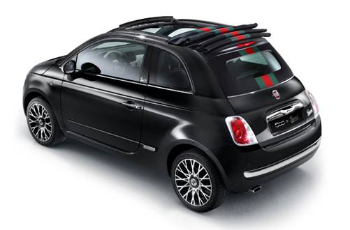 Gucci Debut Brand New Fiat 500 Car On Fashion's Night Out