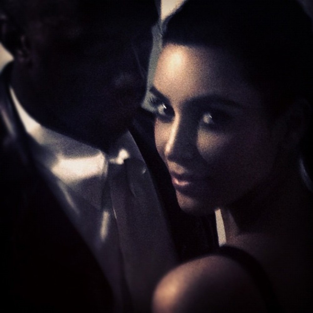 Kanye West + Kim Kardashian Look Actually Human On Instagram [Photos]