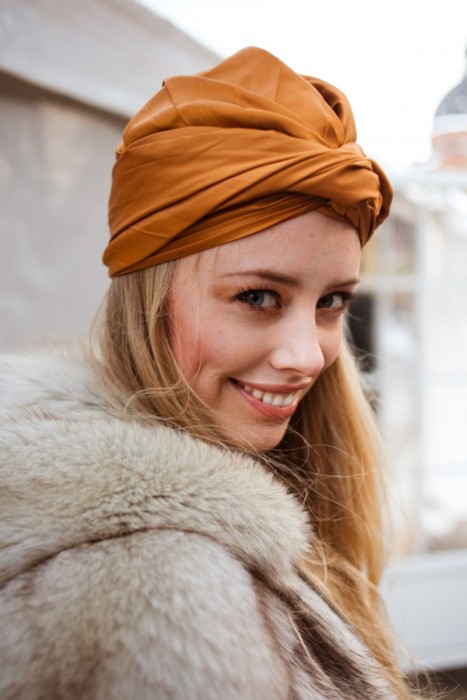 how to wear a turban street style