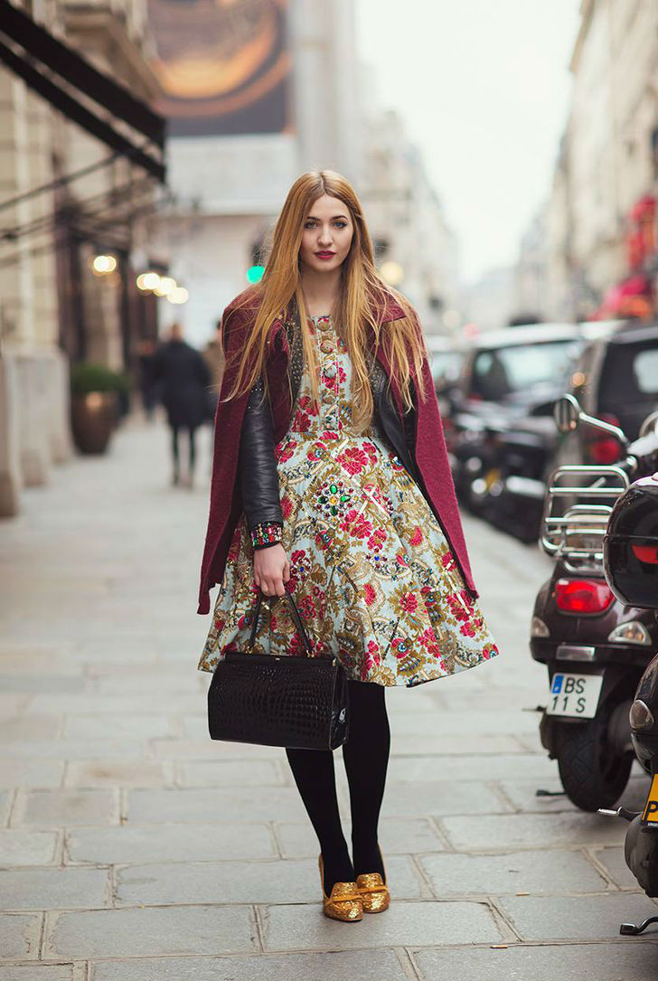 draped jacket stockholm street-style