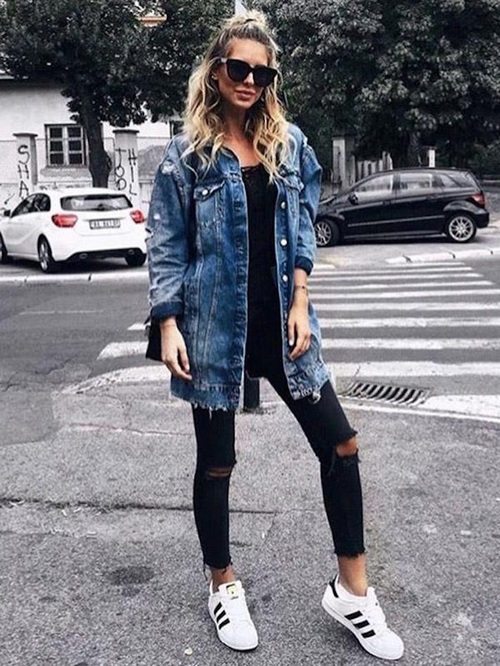 STYLECASTER | How to Wear Ripped Jeans: Street Style Inspiration