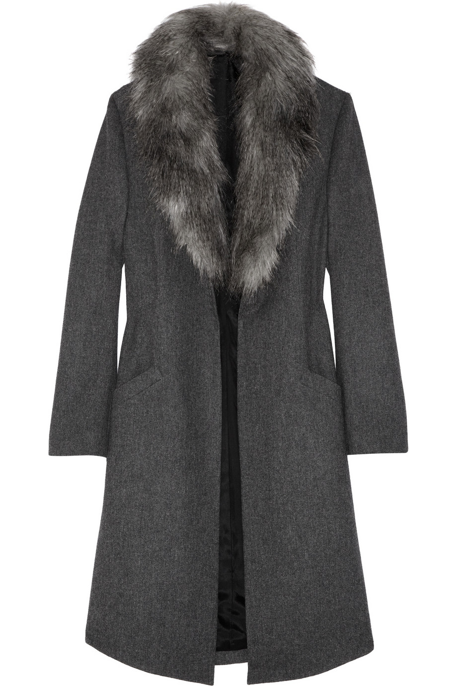 fur lined coat