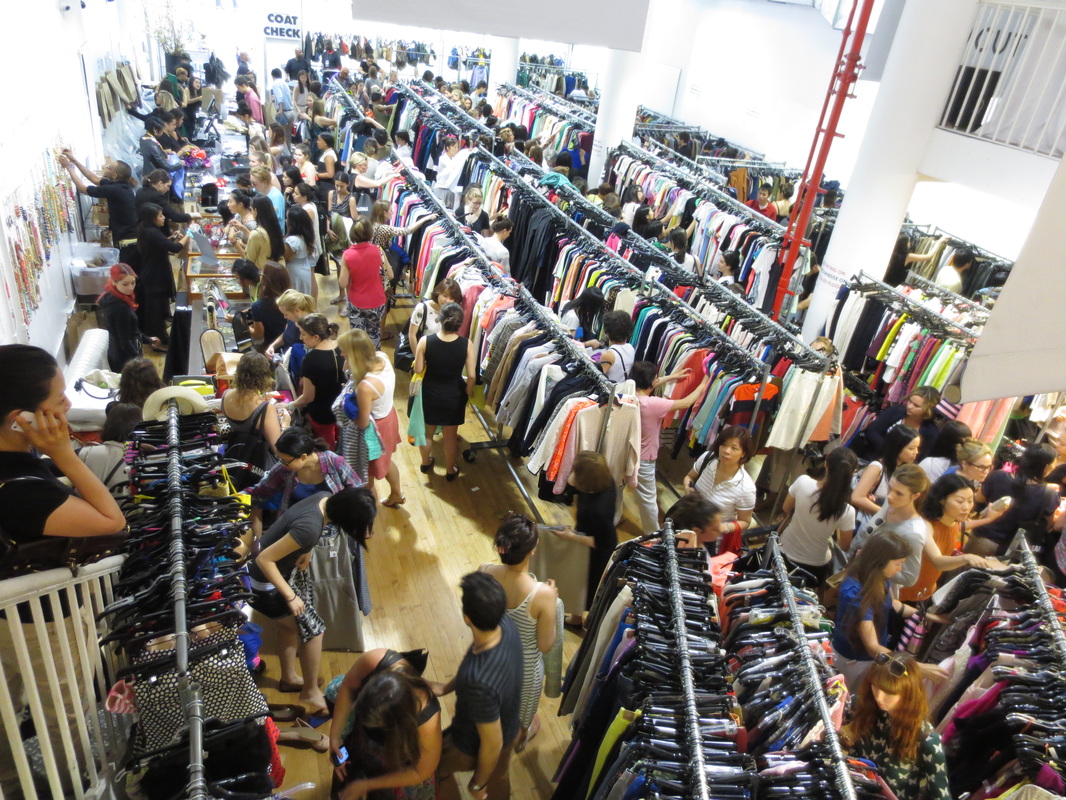 tips on how to shop a sample sale 