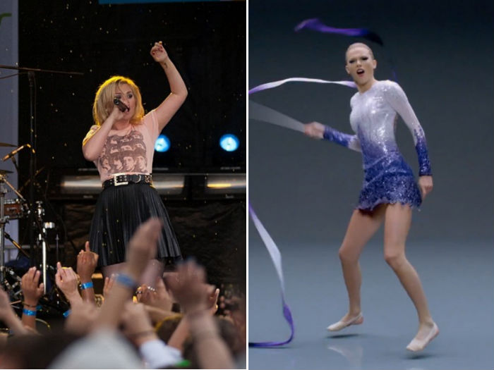 Photo: Instagram/"Shake it Off" video