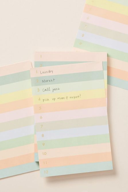 Rifle Paper Co. Andie Colorblocked Notepad