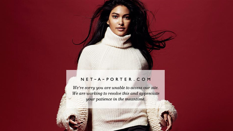 Net-a-Porter Sale Crashed