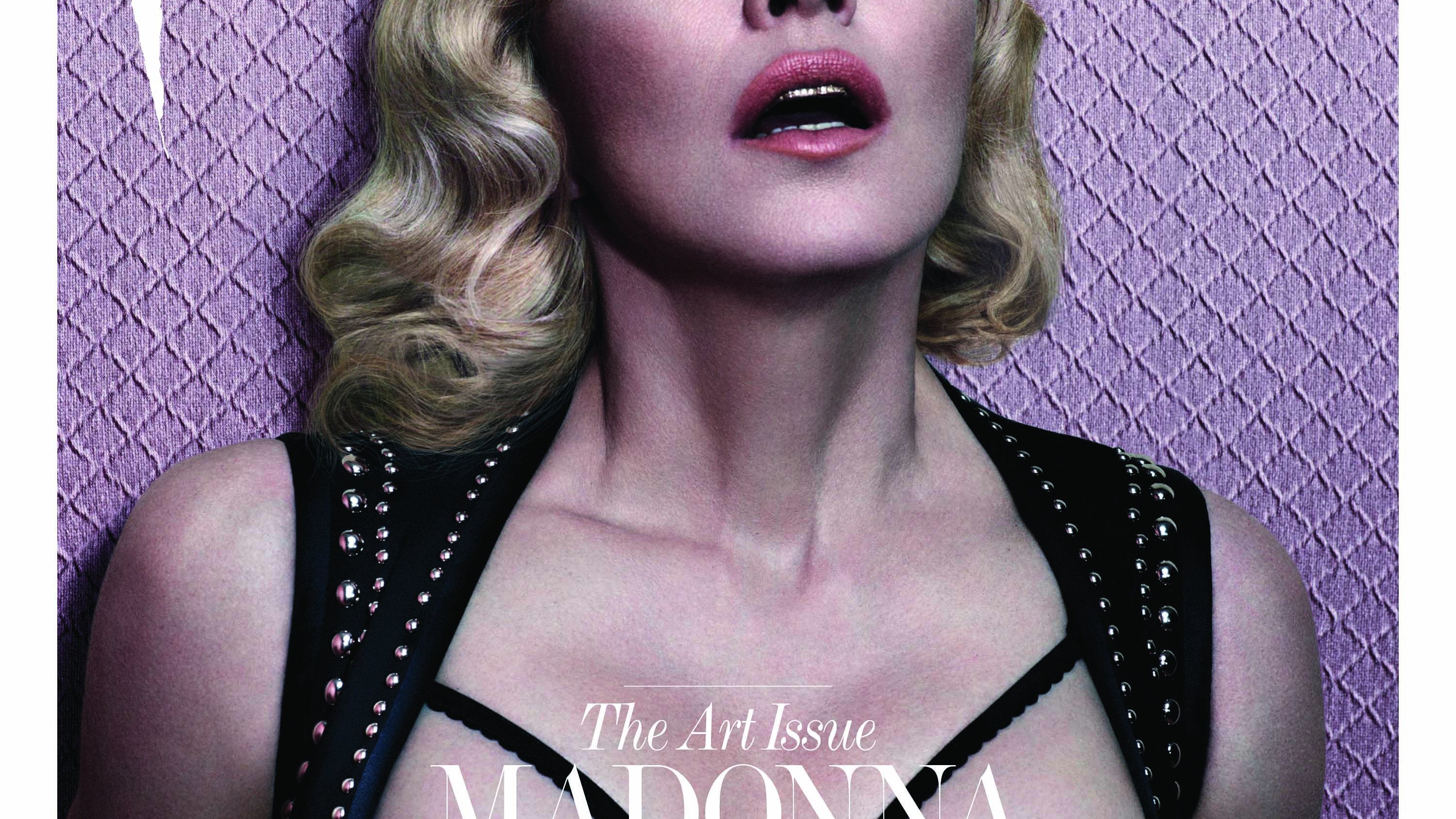 Madonna Goes Topless for Interview Magazine