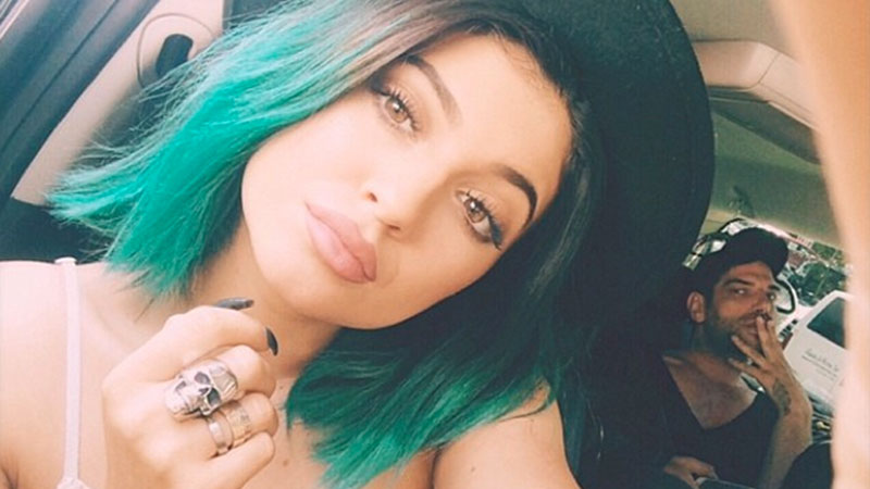 Kylie Jenner Blue Hair