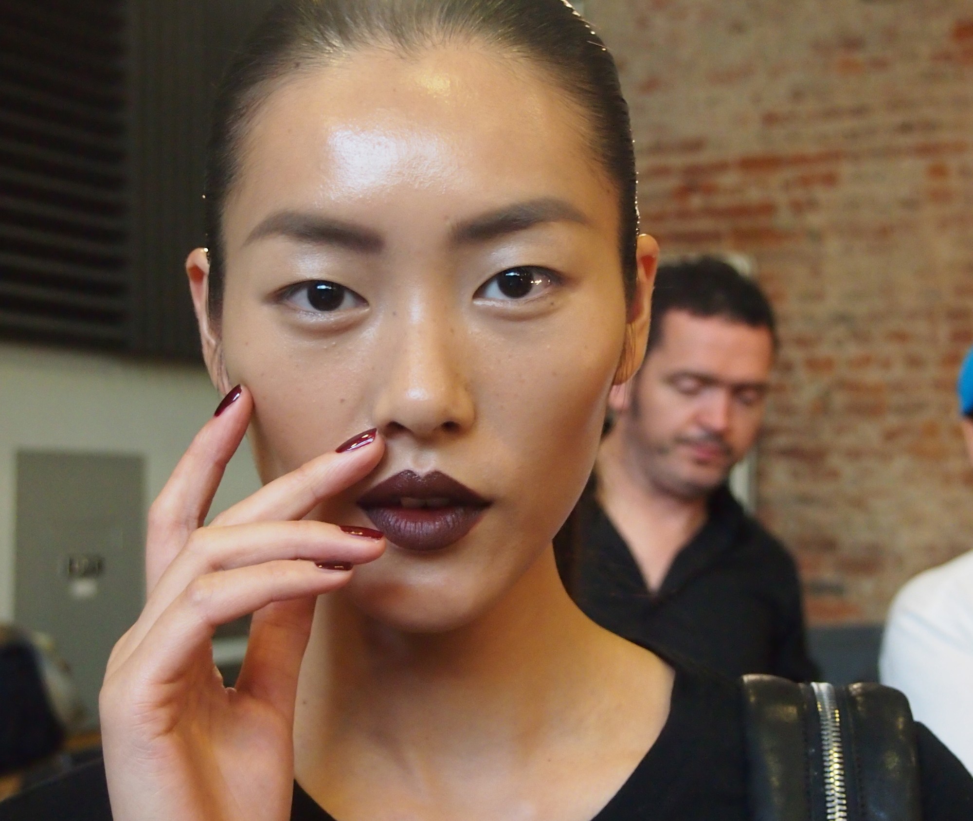 NYFW SS 2012: Donna Karan's Tribal Inspired Deep Red Lip
