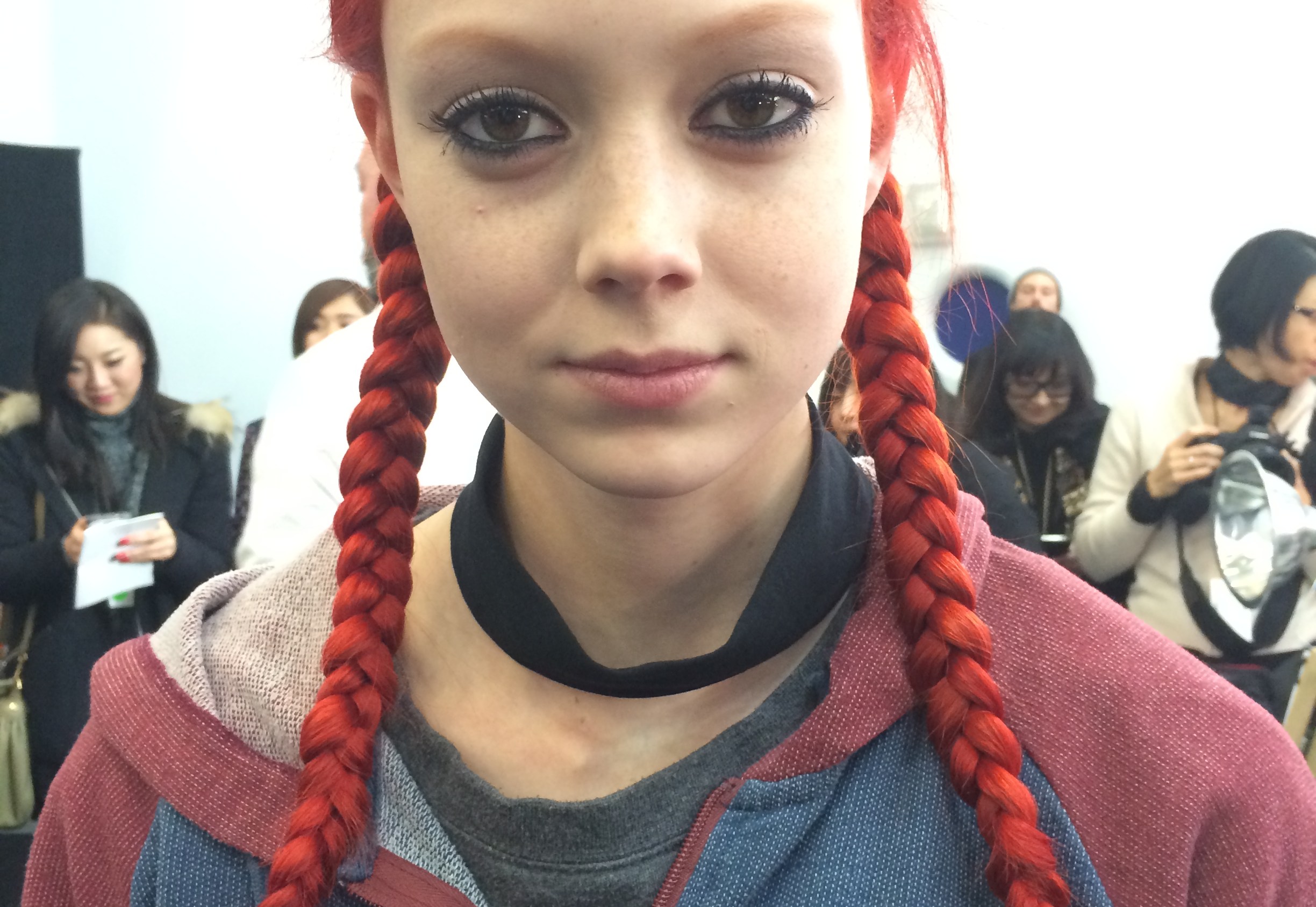 Marc by Marc Jacobs Fall 2014 Hair and Makeup
