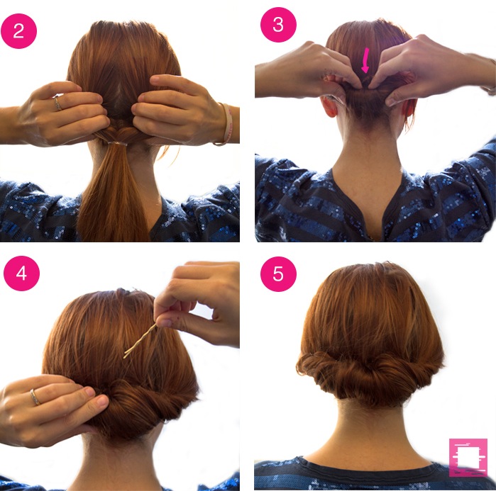 Jasmine Sanders Stuns in Low Chignon Hairstyle