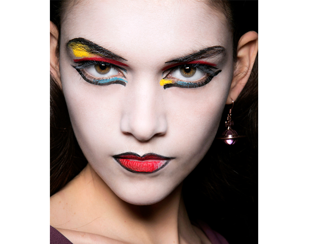 Spotted: Boldly Colored Eyebrows Are Happening Off the Runway