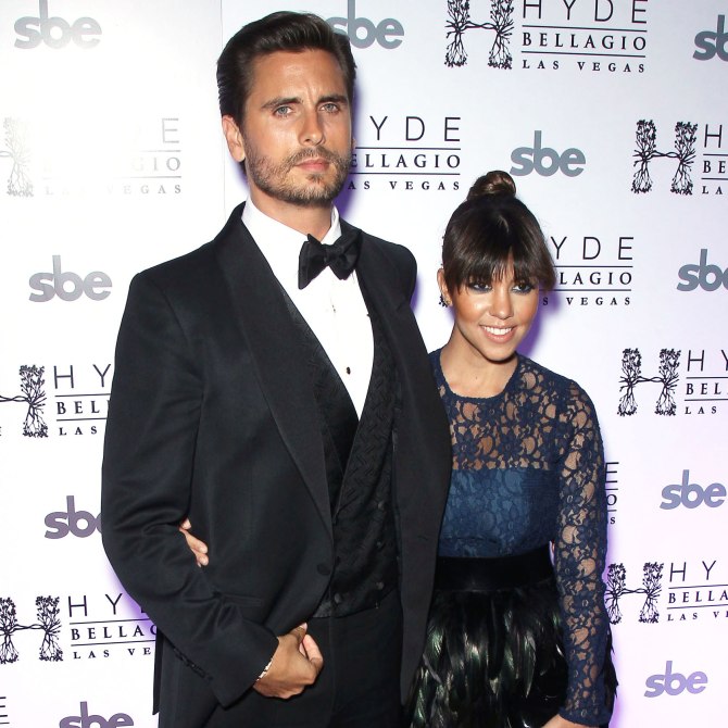 scott disick and Kourtney Kardashian