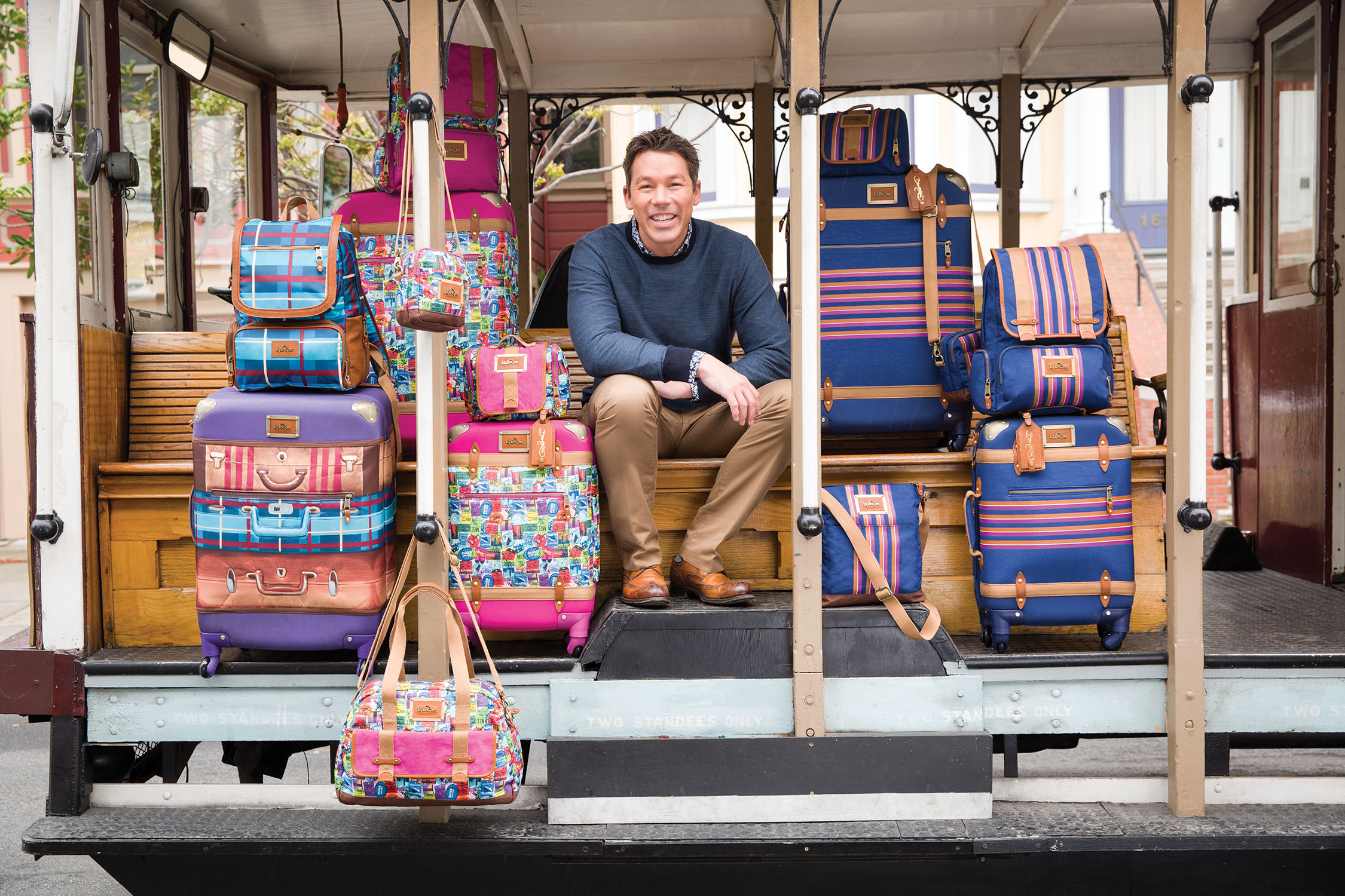 David Bromstad's Kipling Collab is the Luggage You've Been Waiting For