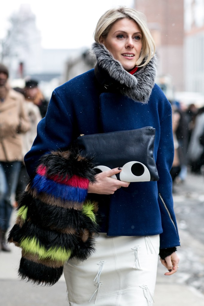 Hair Tucked Into Sweater