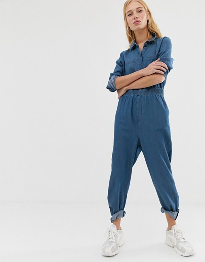 STYLECASTER | Denim Jumpsuits Are a Delightful Addition to Any Summer Wardrobe