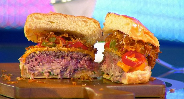 The winning burger. (FOX)