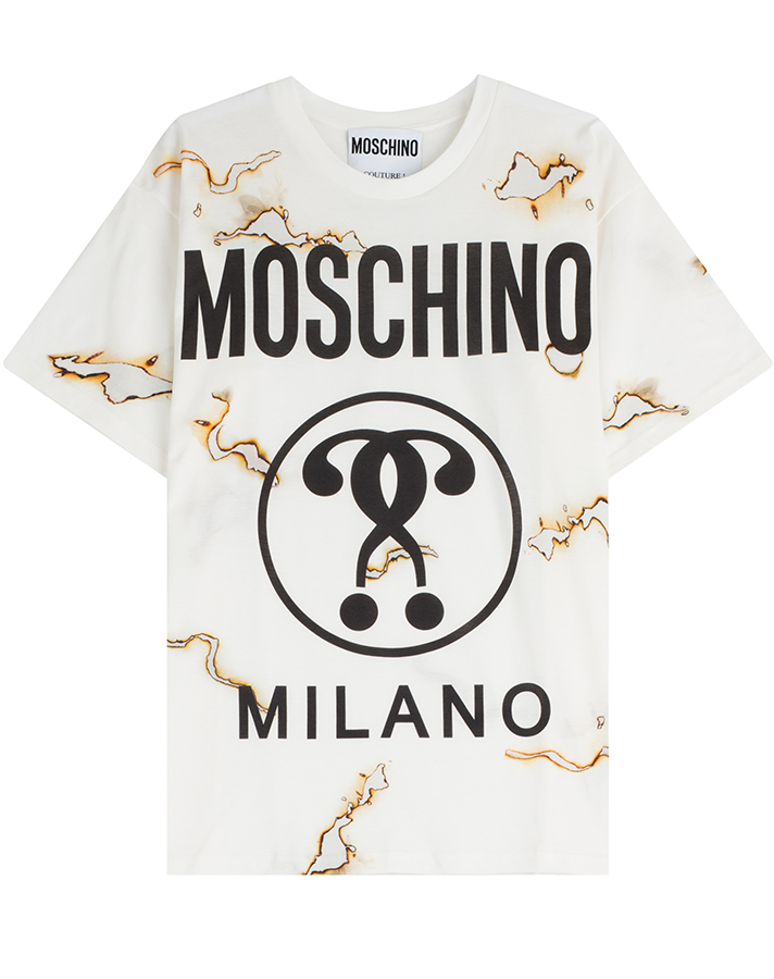 Moschino-Fall-2016-Burned-T-Shirt