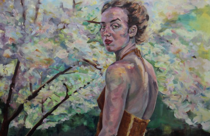 Self-portrait by Chloe Allred