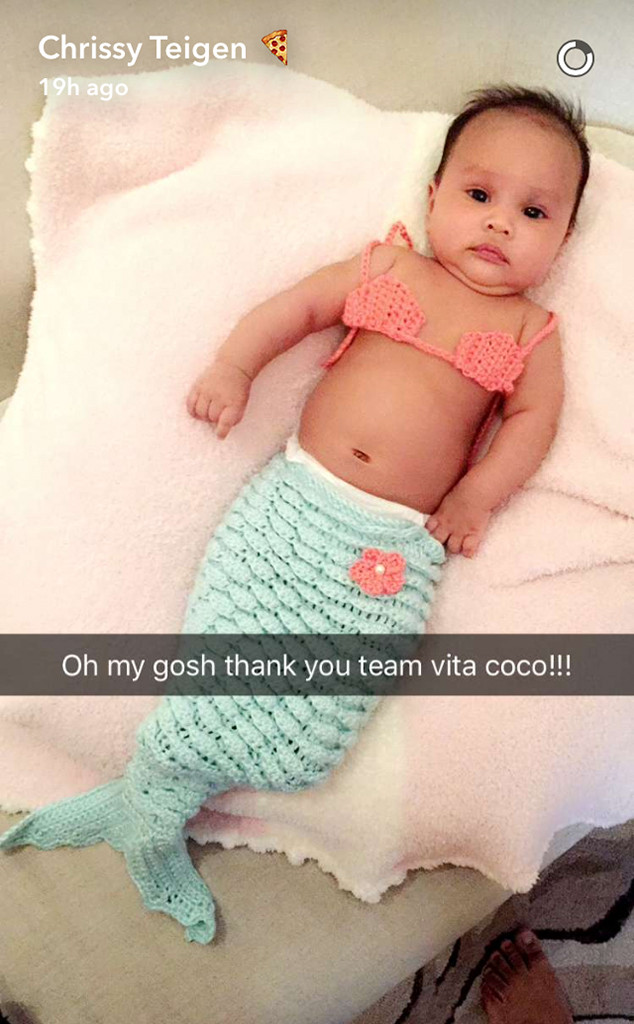 Snapchat/Chrissy Teigen