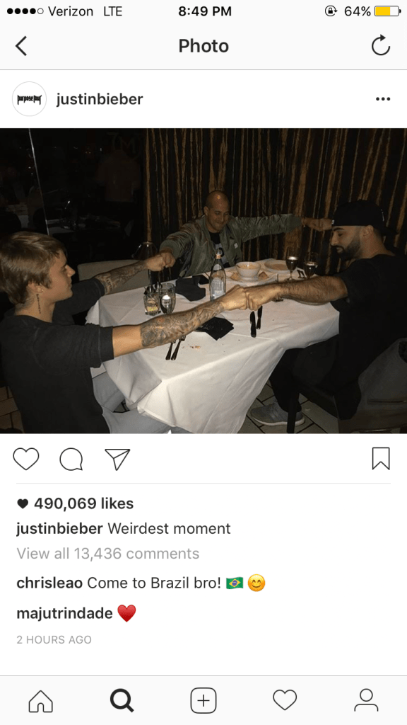Photo: Instagram / @justinbieber