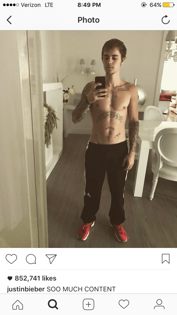 Photo: Instagram / @justinbieber
