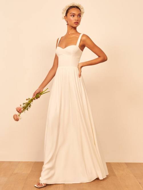 STYLECASTER | 19 Simple, Elegant Wedding Dresses for the Non-Traditional Bride