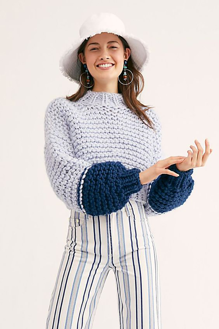 STYLECASTER | Summer Sweaters to Shop, Because Warm-Weather Coziness Is Definitely a Thing