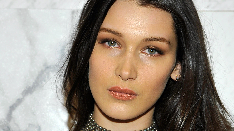 Bella Hadid Got Glittery Gold Hair for Fashion Week