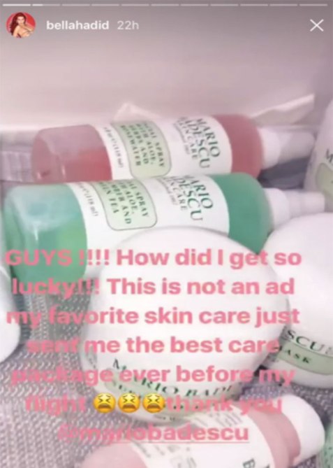 Bella Hadid Instagram