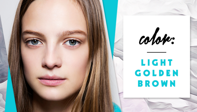 STYLECASTER | Simple Hair Color Chart for Every Shade | Light Golden Brown