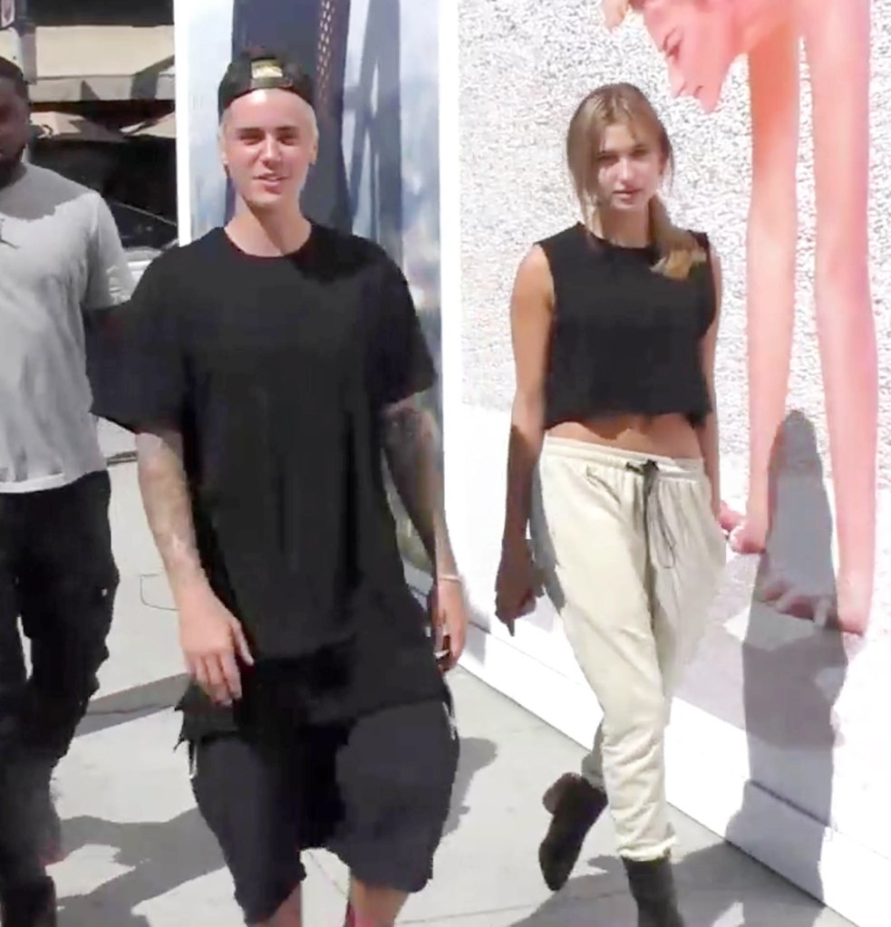 Hailey Baldwin and Justin Bieber