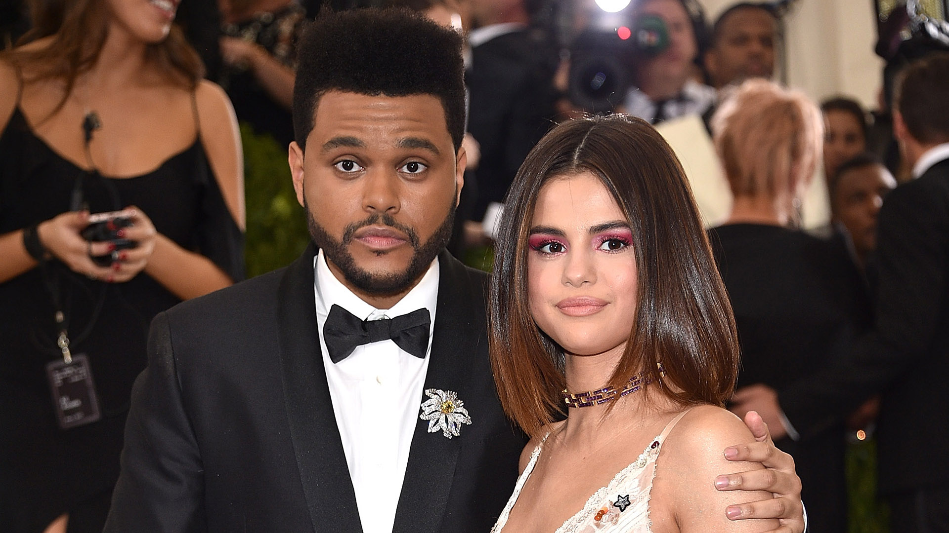 Selena Gomez and The Weeknd