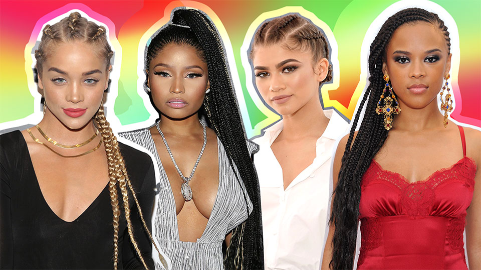 Celebrities in Cornrows