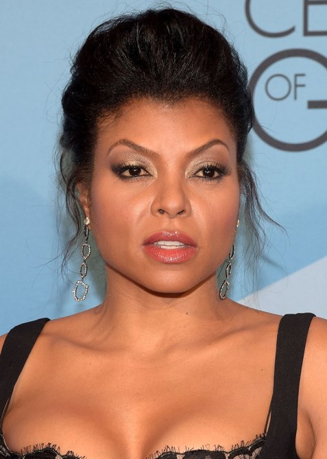 STYLECASTER | Celebrity Pompadours | Taraji P Henson
