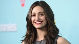 Emmy Rossum’s Eye Makeup Is Optical Illusion