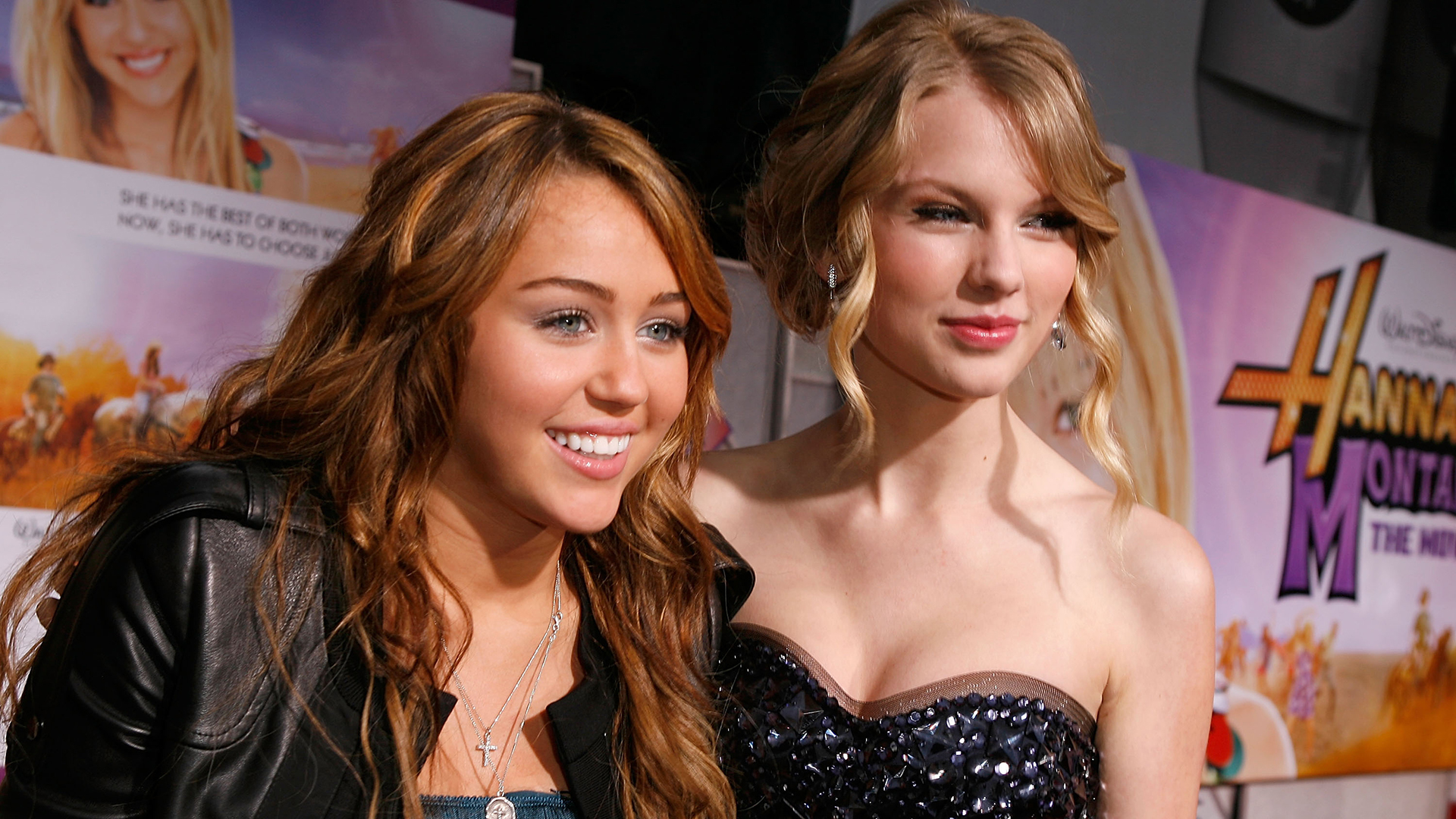 Miley Cyrus and Taylor Swift