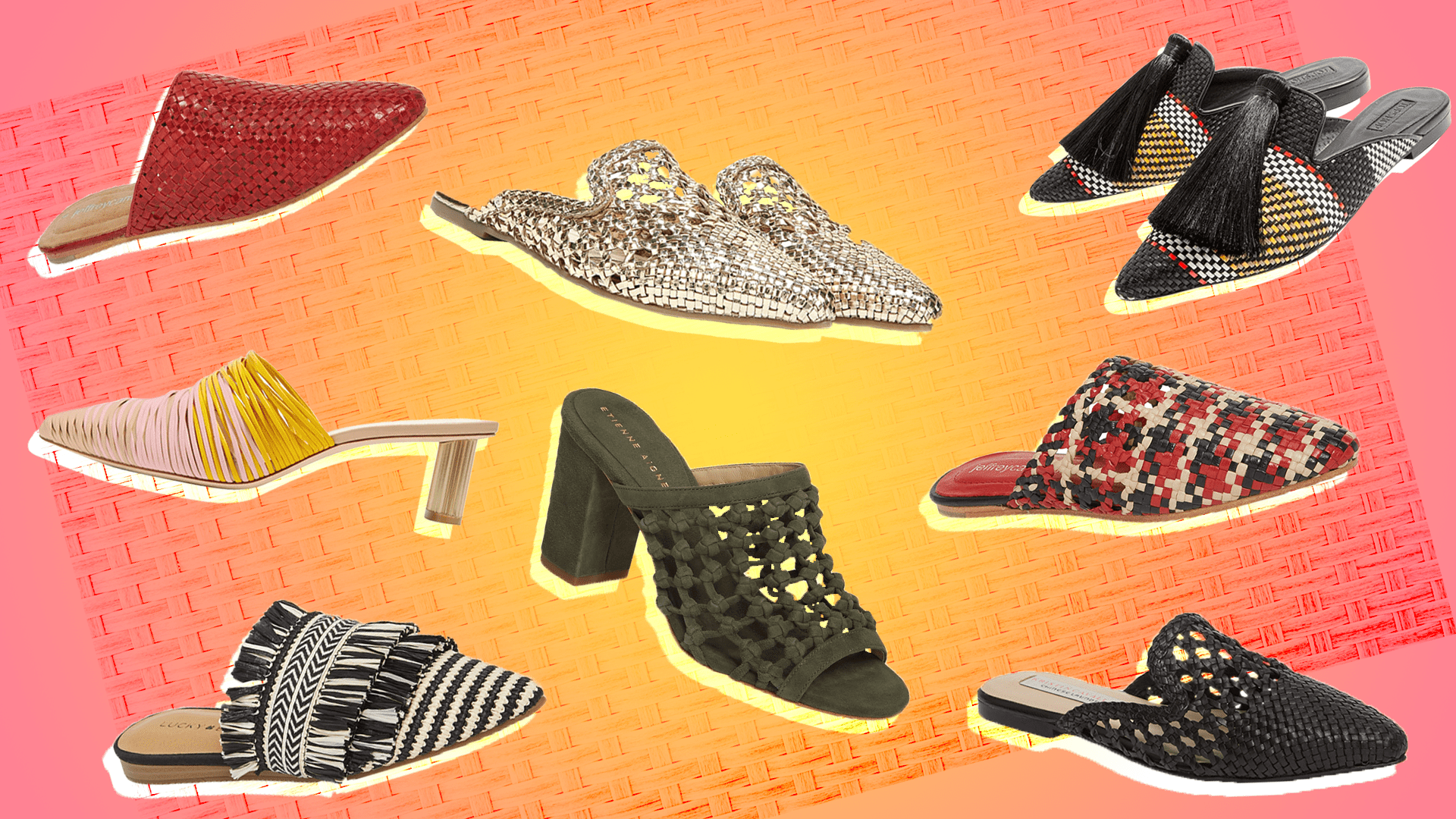 17 Delightful Pairs of Woven Mules to Shop This Summer