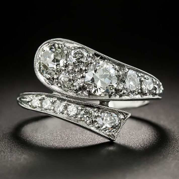 STYLECASTER | 57 Art Deco Engagement Rings So Stunning They Belong in Museums