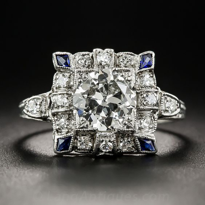 STYLECASTER | 57 Art Deco Engagement Rings So Stunning They Belong in Museums