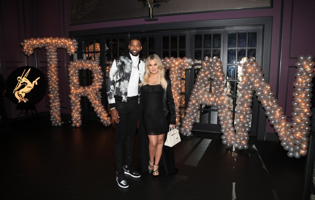Khloe Kardashian and Tristan Thompson