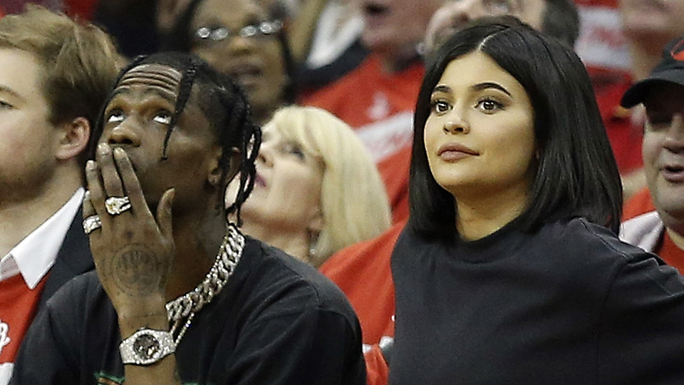 kylie jenner travis scott ariana grande