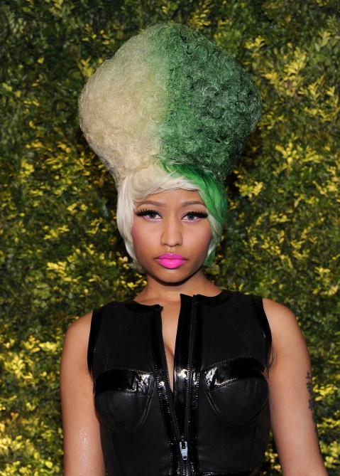 Nicki Minaj Green Hair