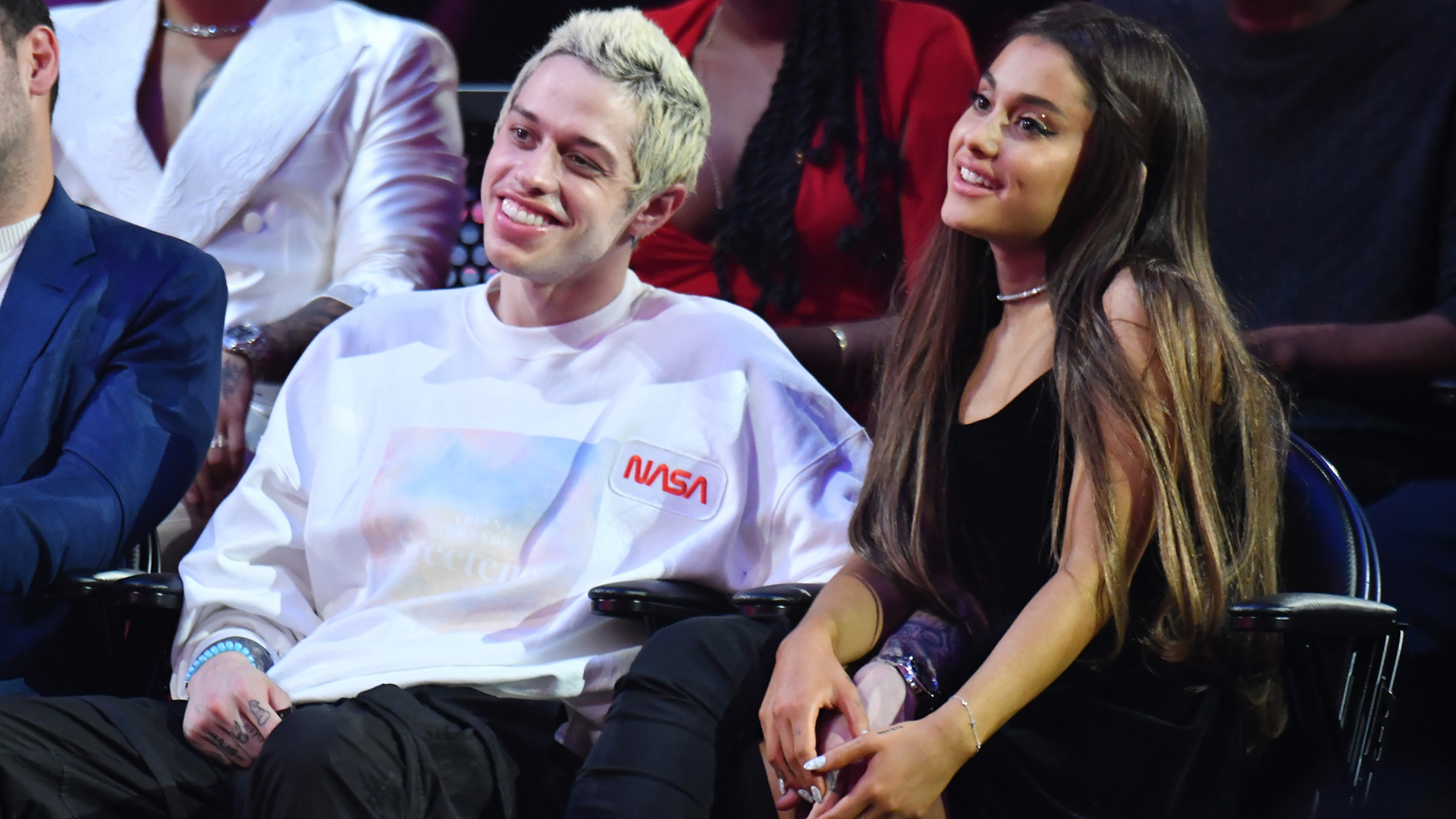 Ariana Grande and Pete Davidson