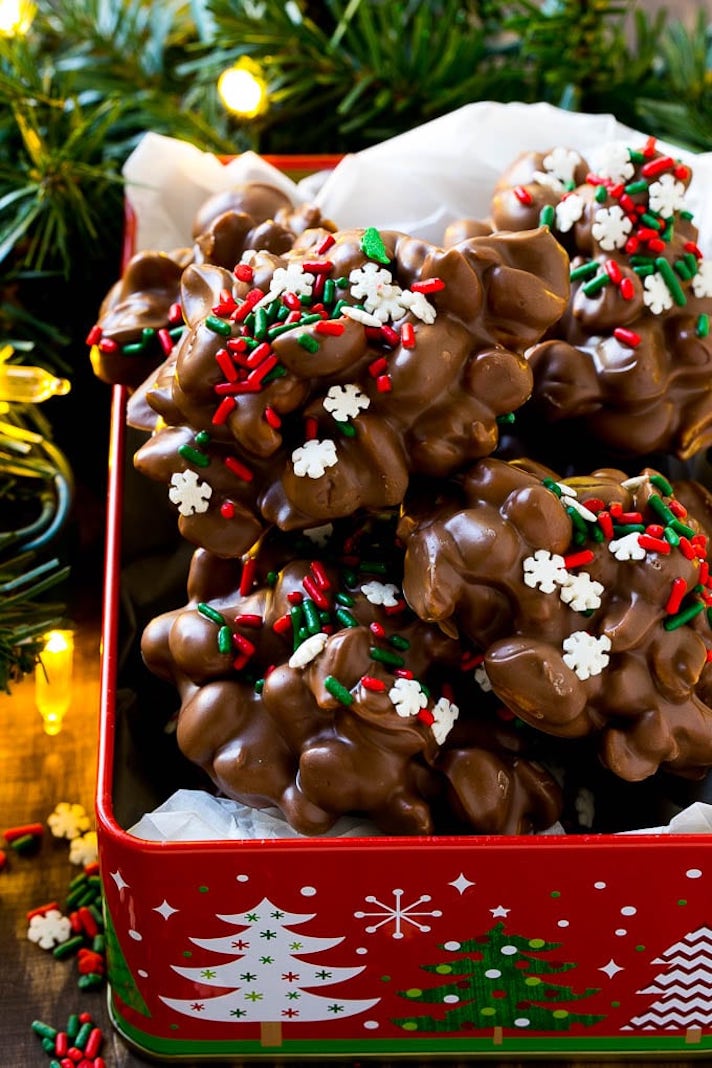 STYLECASTER | Impressive Holiday Desserts You Can Make in a Slow Cooker | Christmas Candy