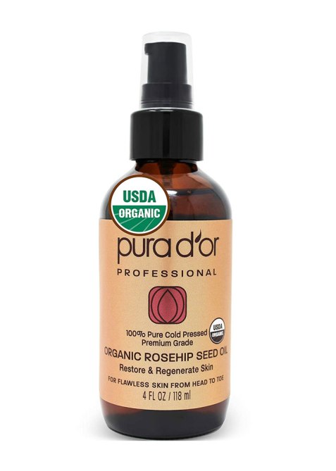 Pura D'Or Organic Rosehip Seed Oil