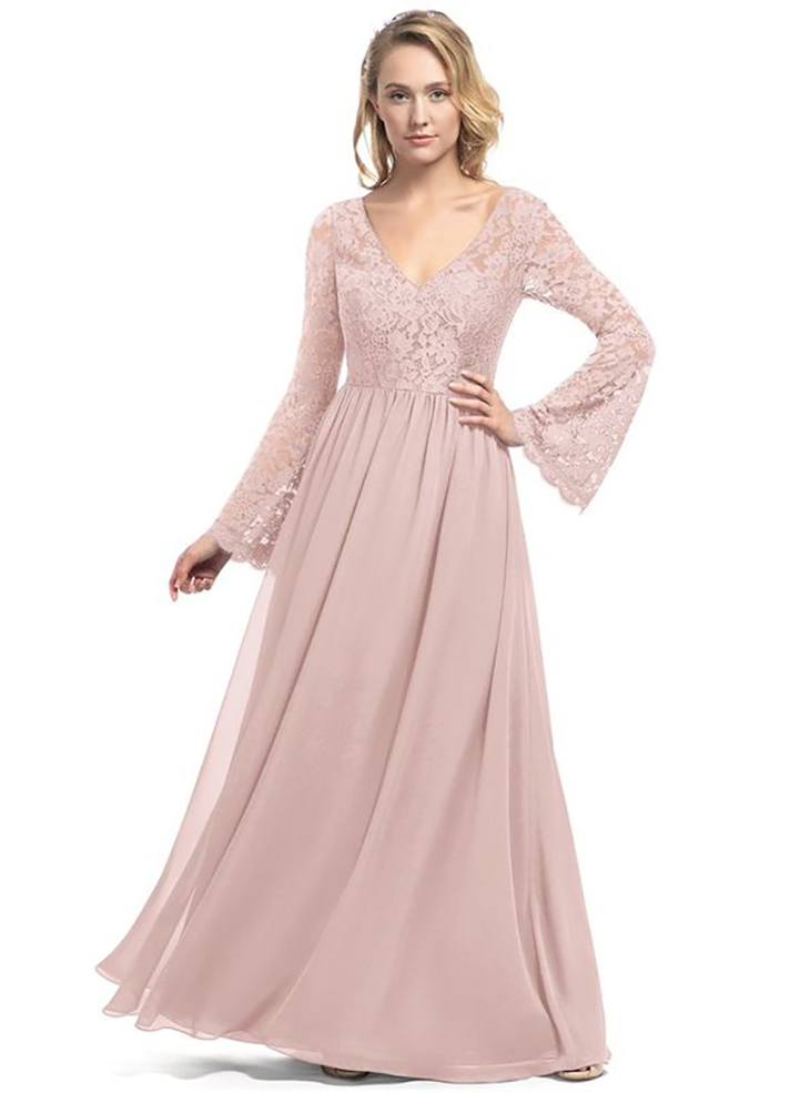 STYLECASTER | You Can't Go Wrong with Blush Bridesmaid Dresses