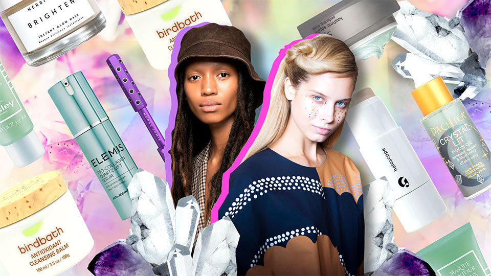 Crystal Infused Beauty Products.