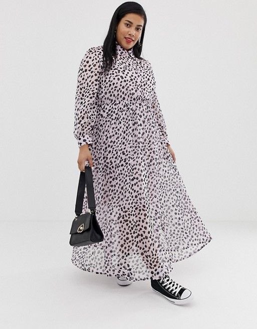 STYLECASTER | Plus-Size Winter Maxi Dress to Shop