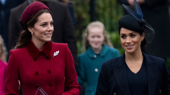 Meghan Markle and Kate Middleton